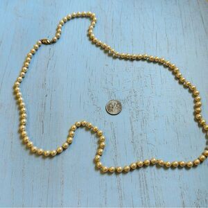 Monet VTG Knotted Pearl Necklace